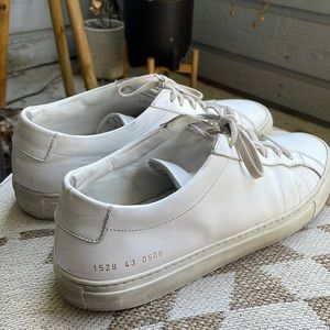 Common project size 10.5, white leather